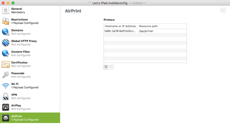 add device to dep apple configurator