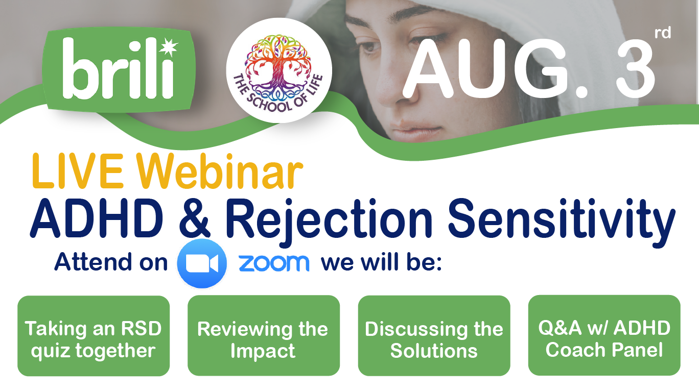 LIVE Event: 'ADHD & Rejection Sensitivity' w/ The School of Life