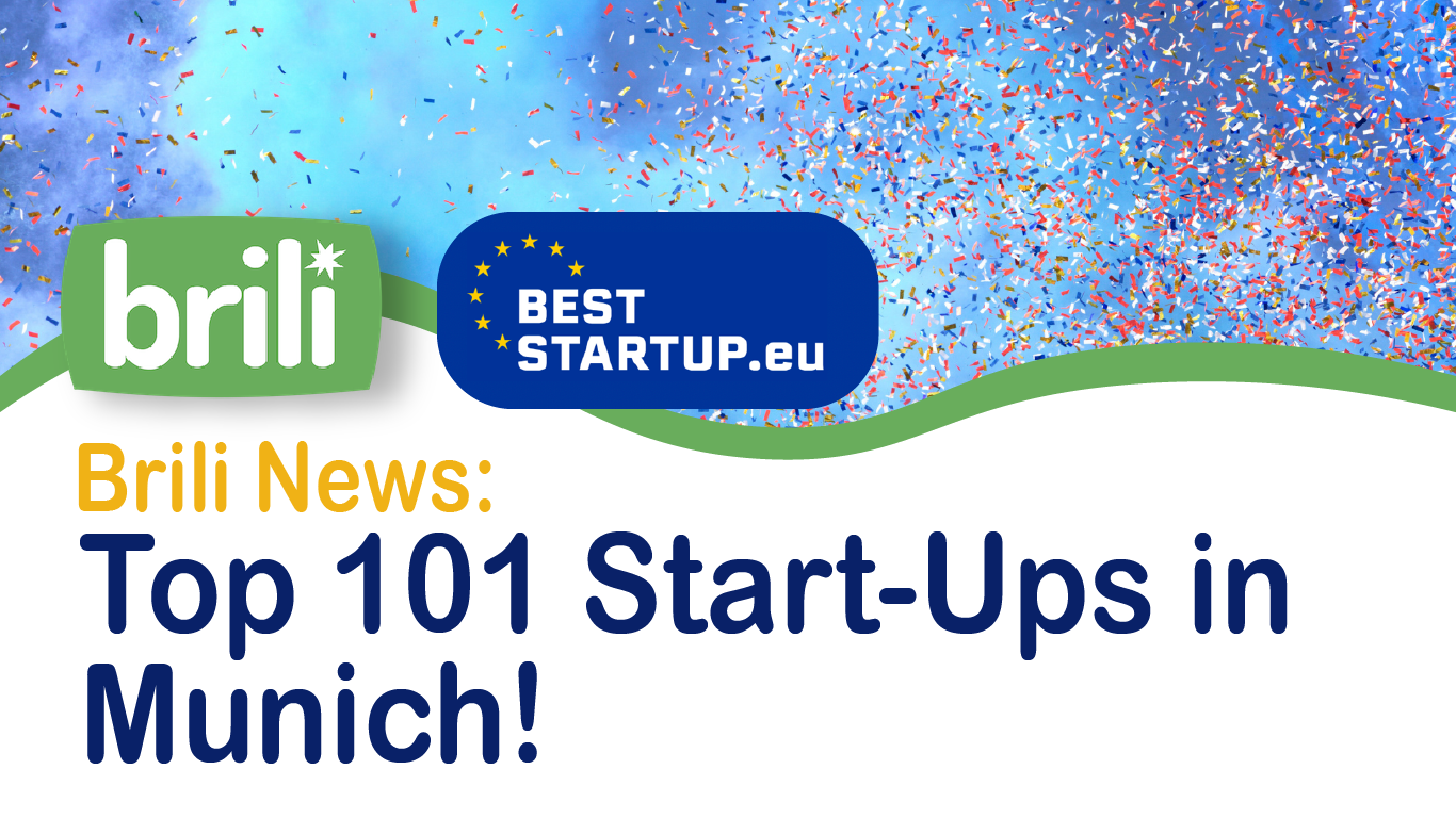 Brili Listed Among Top 101 Startups in Munich by Best Startup EU!
