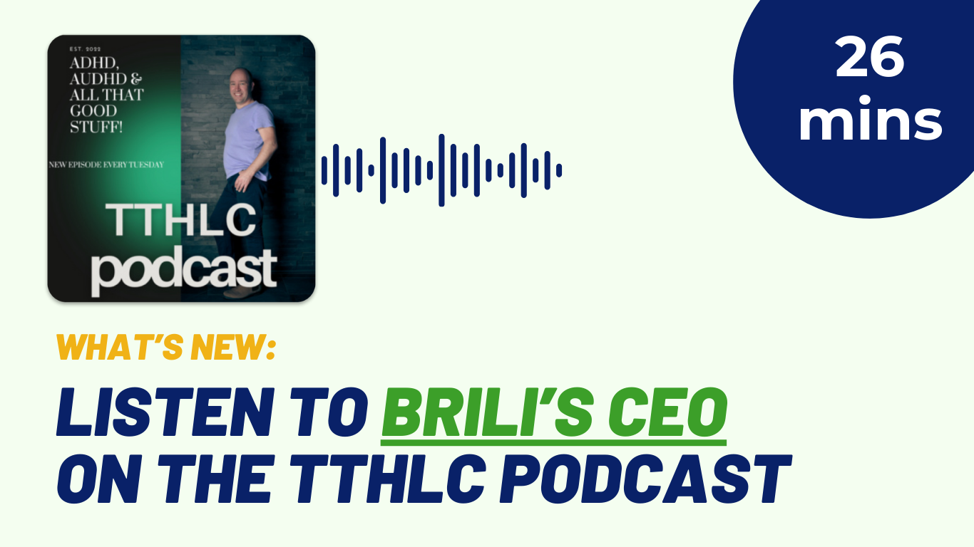 Podcast On ADHD With Experts: Brili CEOs Talks Routines With Simon Arnold